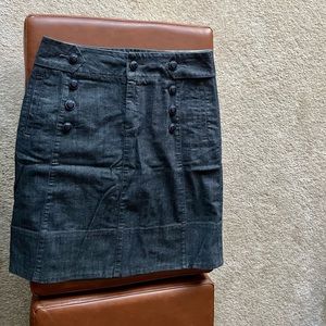 Idra Dark Blue Denim Skirt